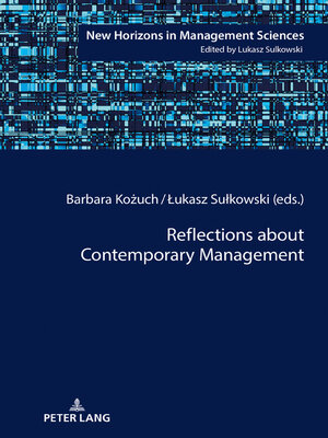 cover image of Reflections about Contemporary Management
